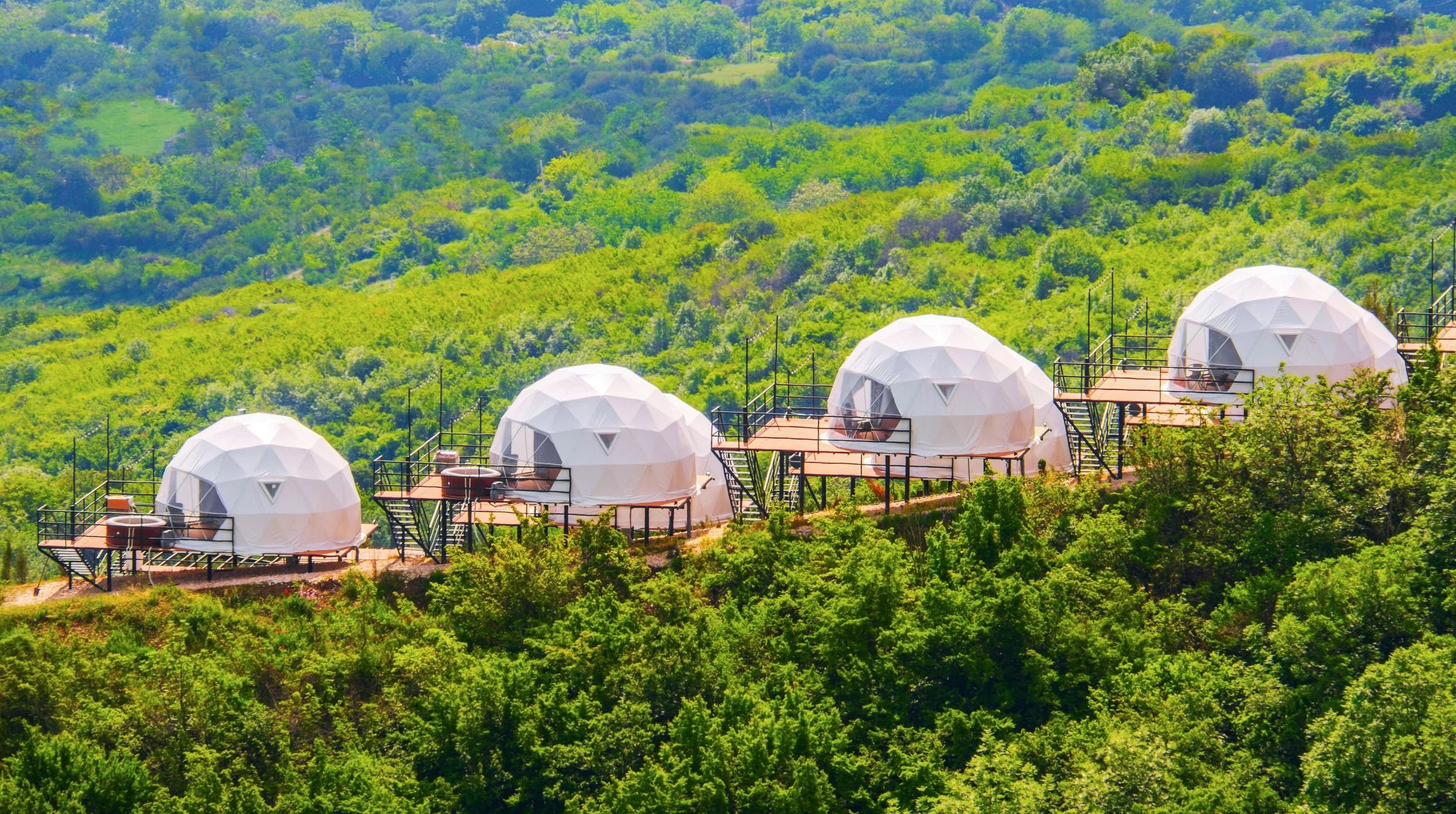 eco-friendly dome resort