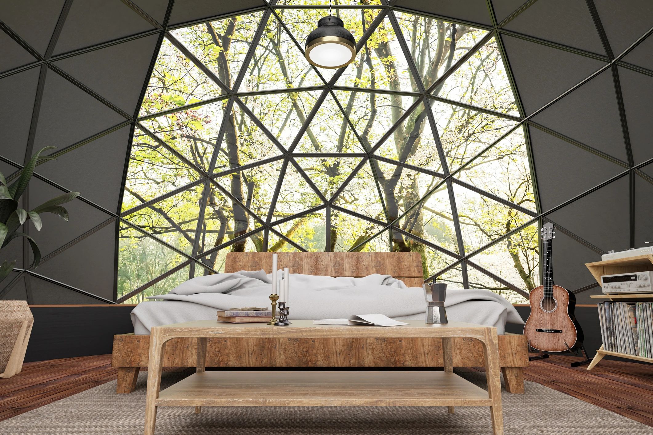 glamping dome lifestyle