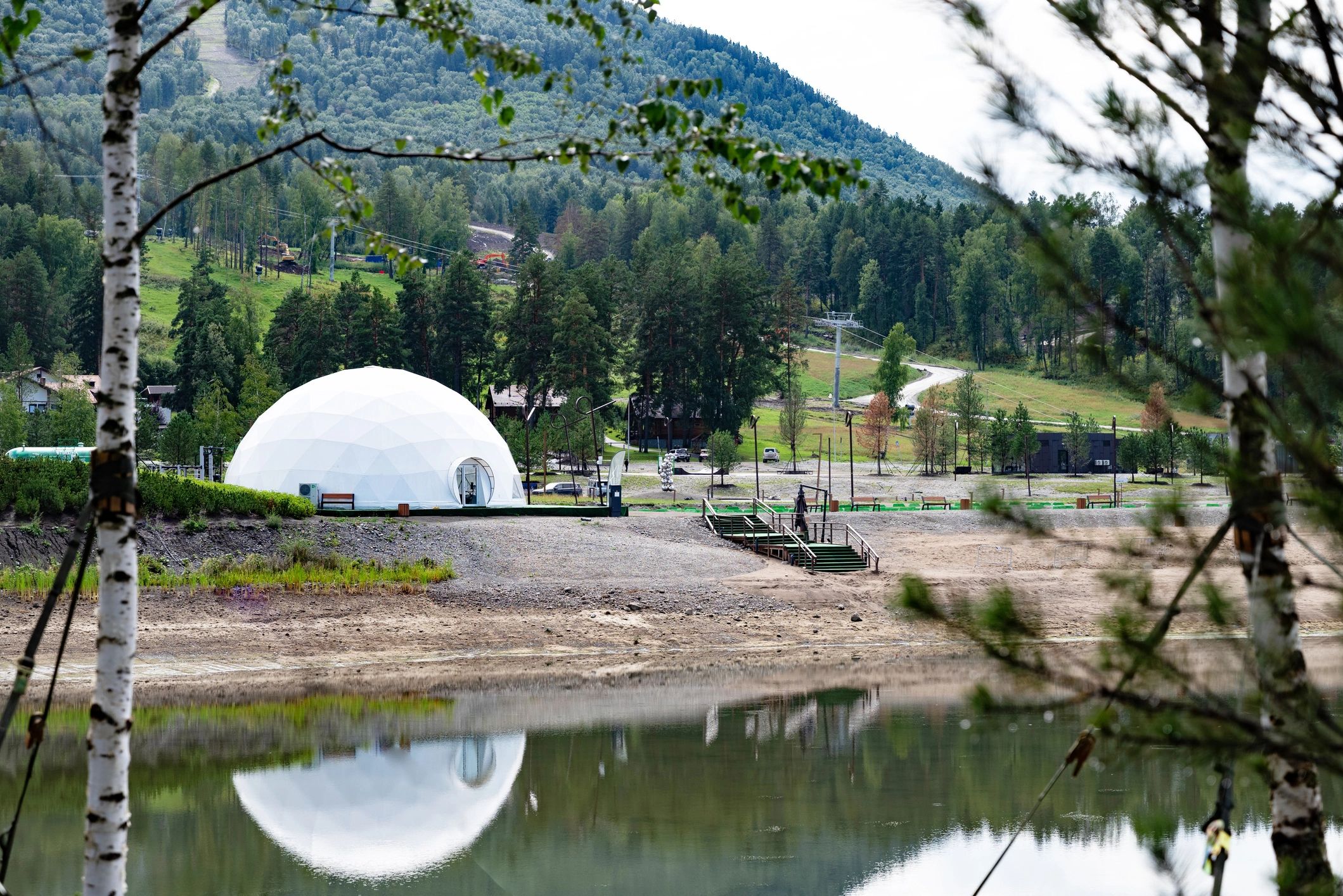 eco-friendly dome resort