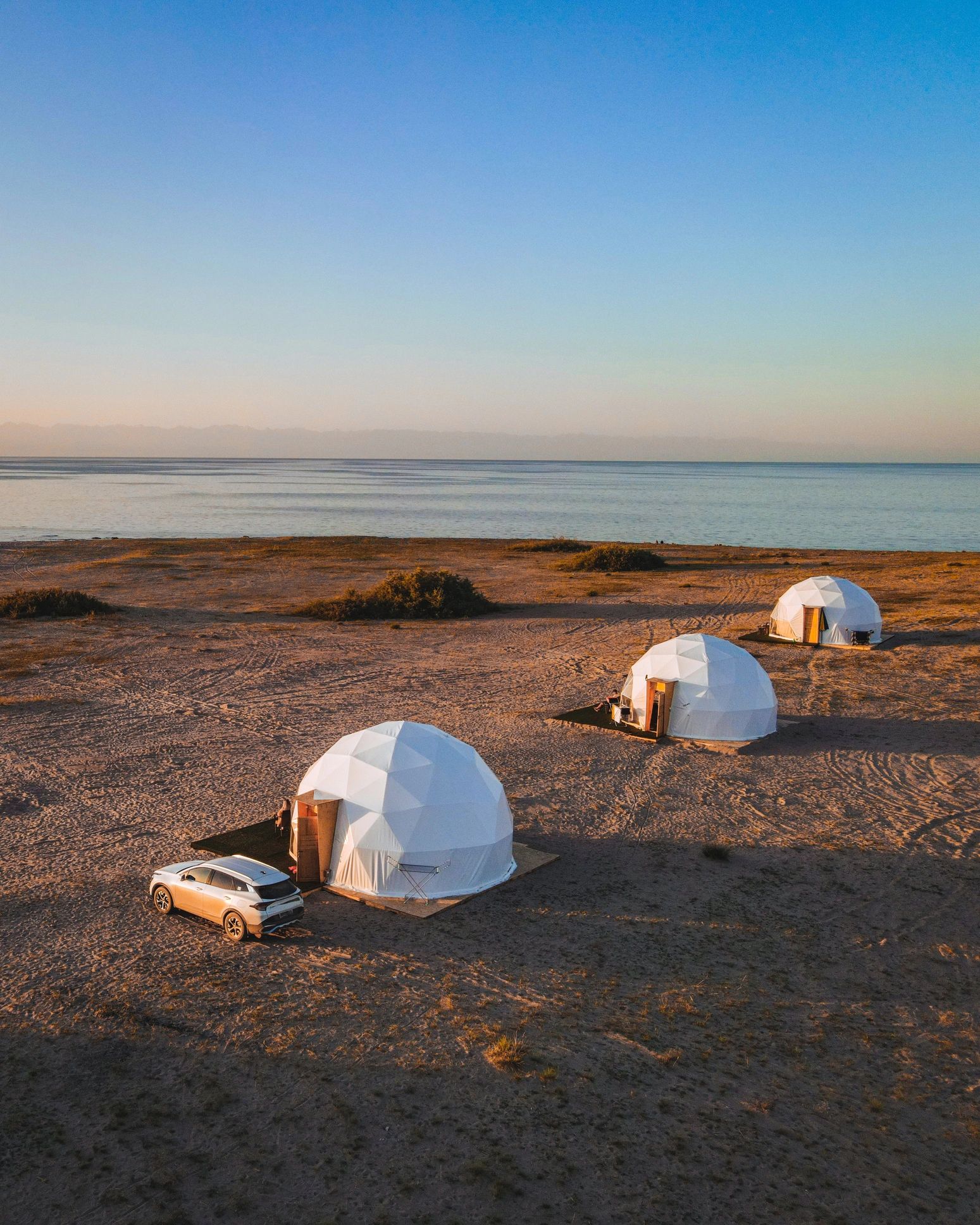 luxury glamping domes in nature