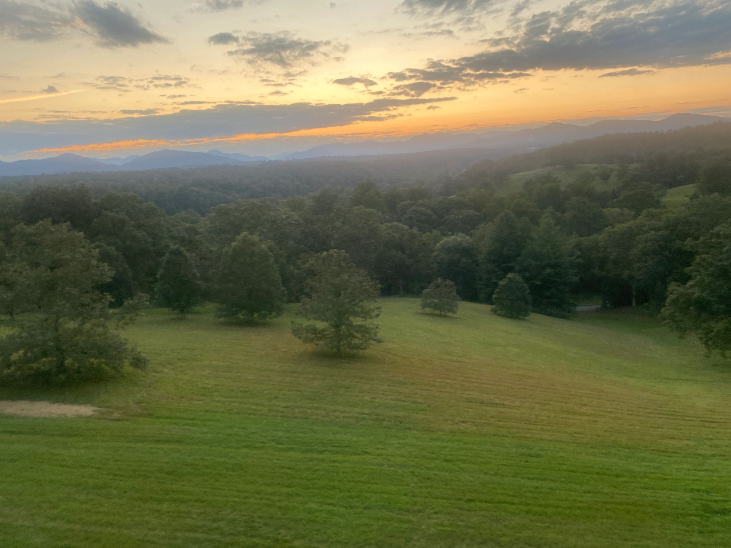 luxury glamping dome in Blue Ridge mountains
