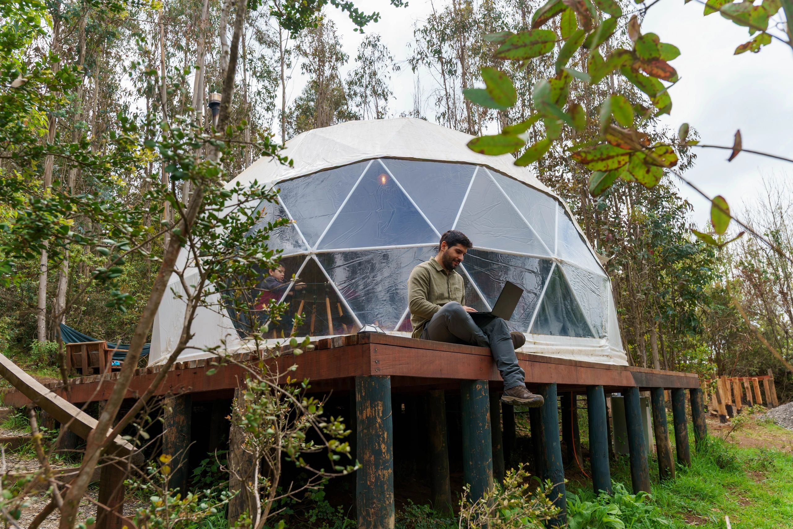 glamping dome community