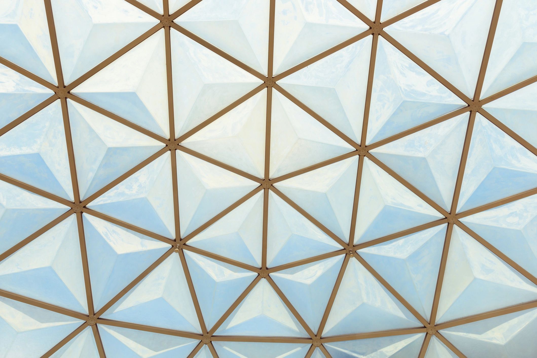 modern geodesic dome interior